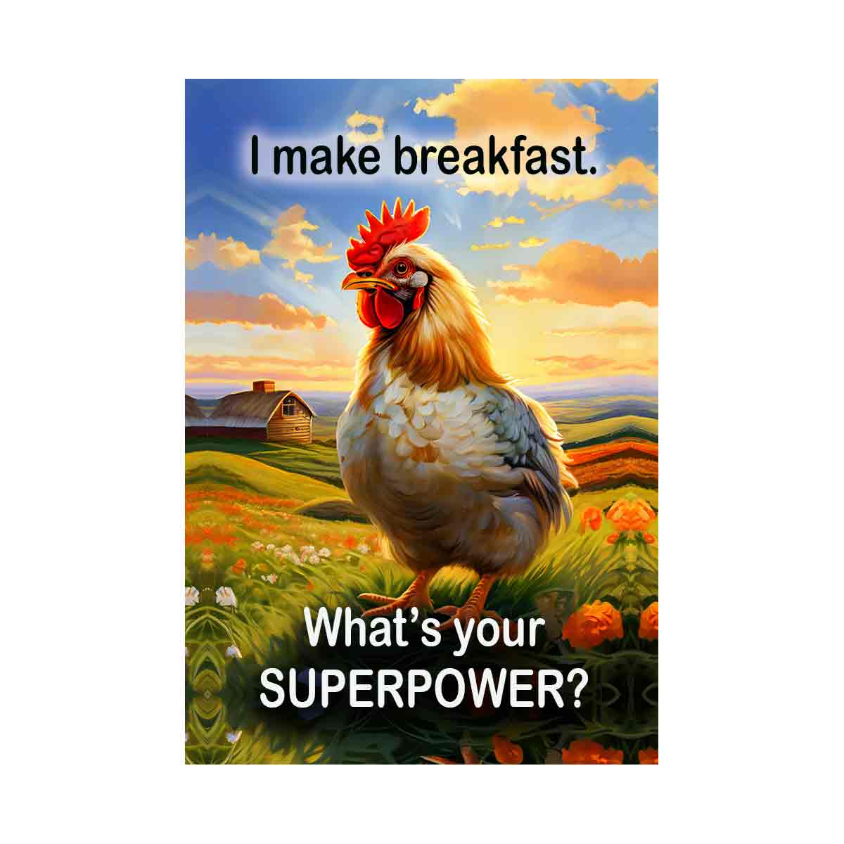 I make breakfast chicken