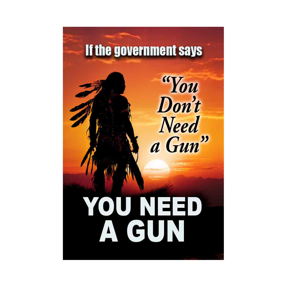 If the government says You don't need a gun 2