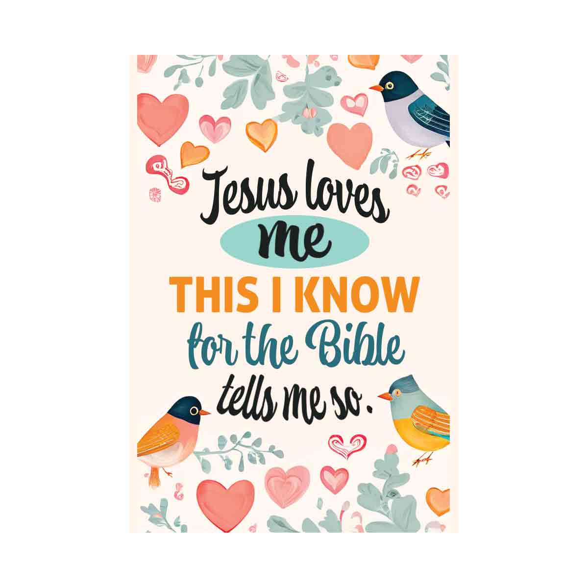 Jesus loves me - for kids