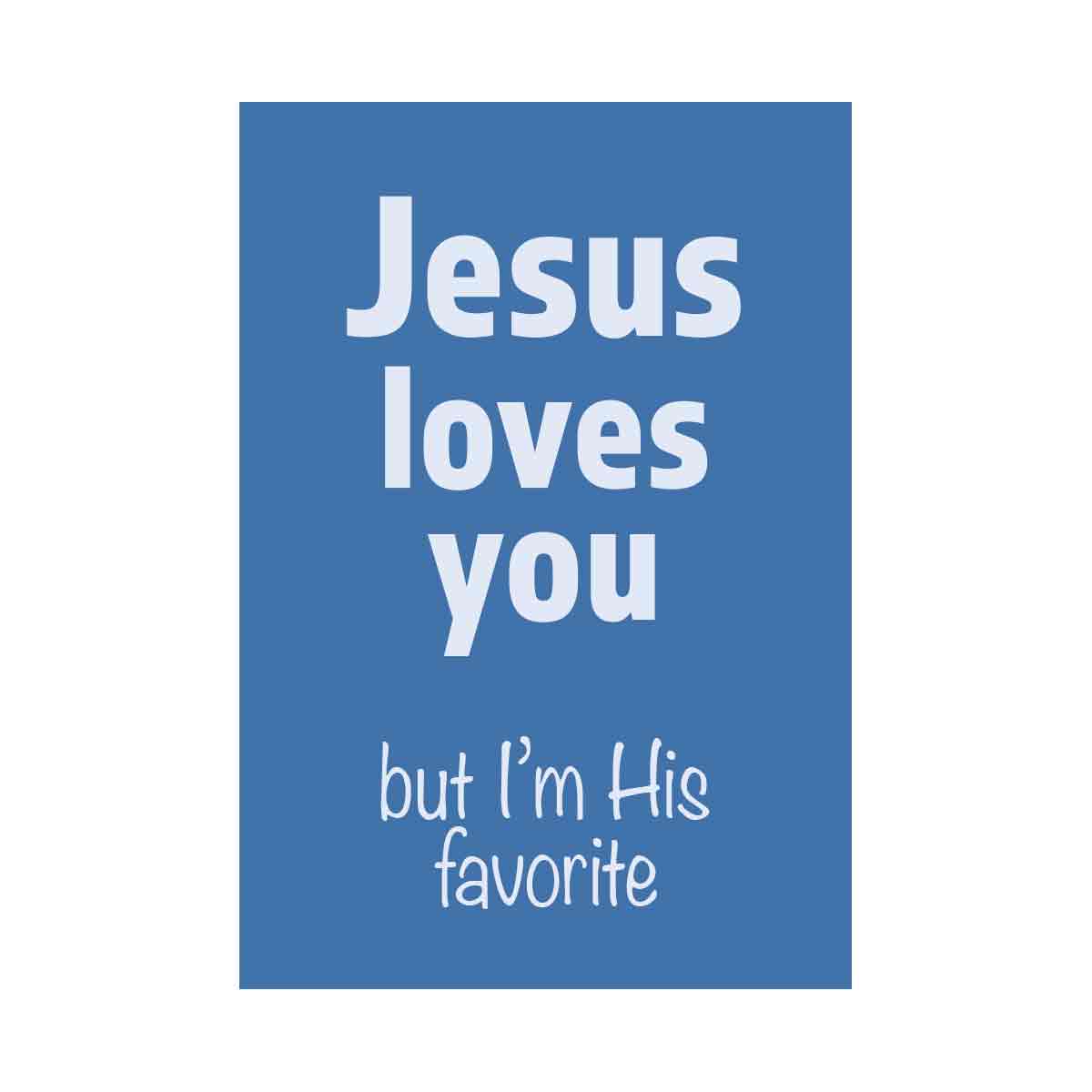 Jesus loves you funny