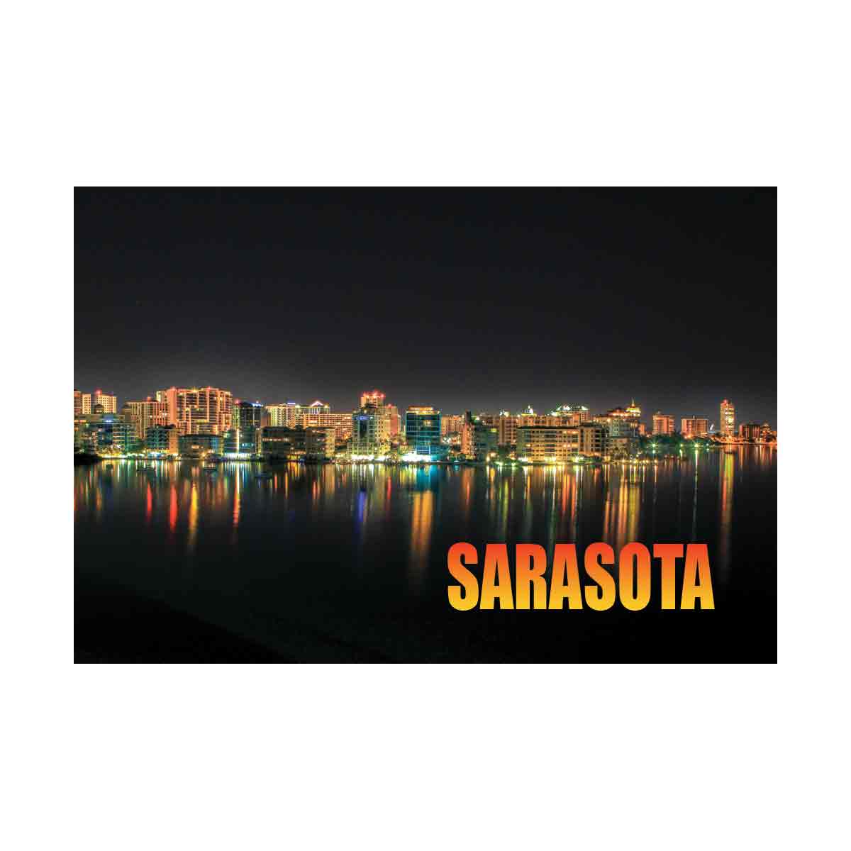 Sarasota at night