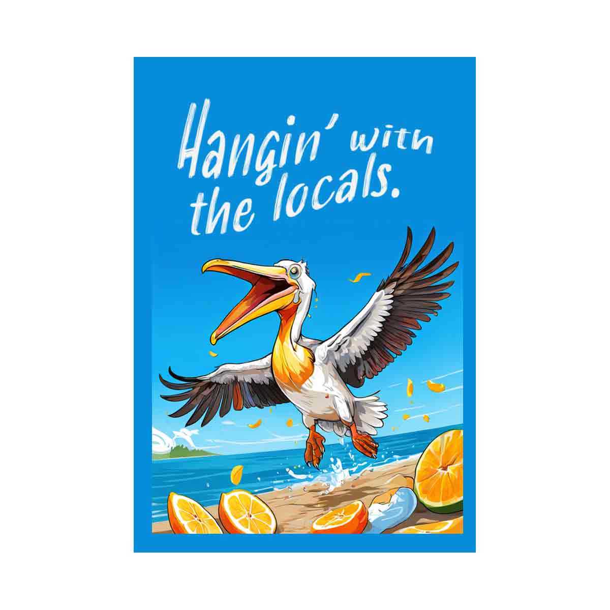 Hangin' with the locals - Pelican