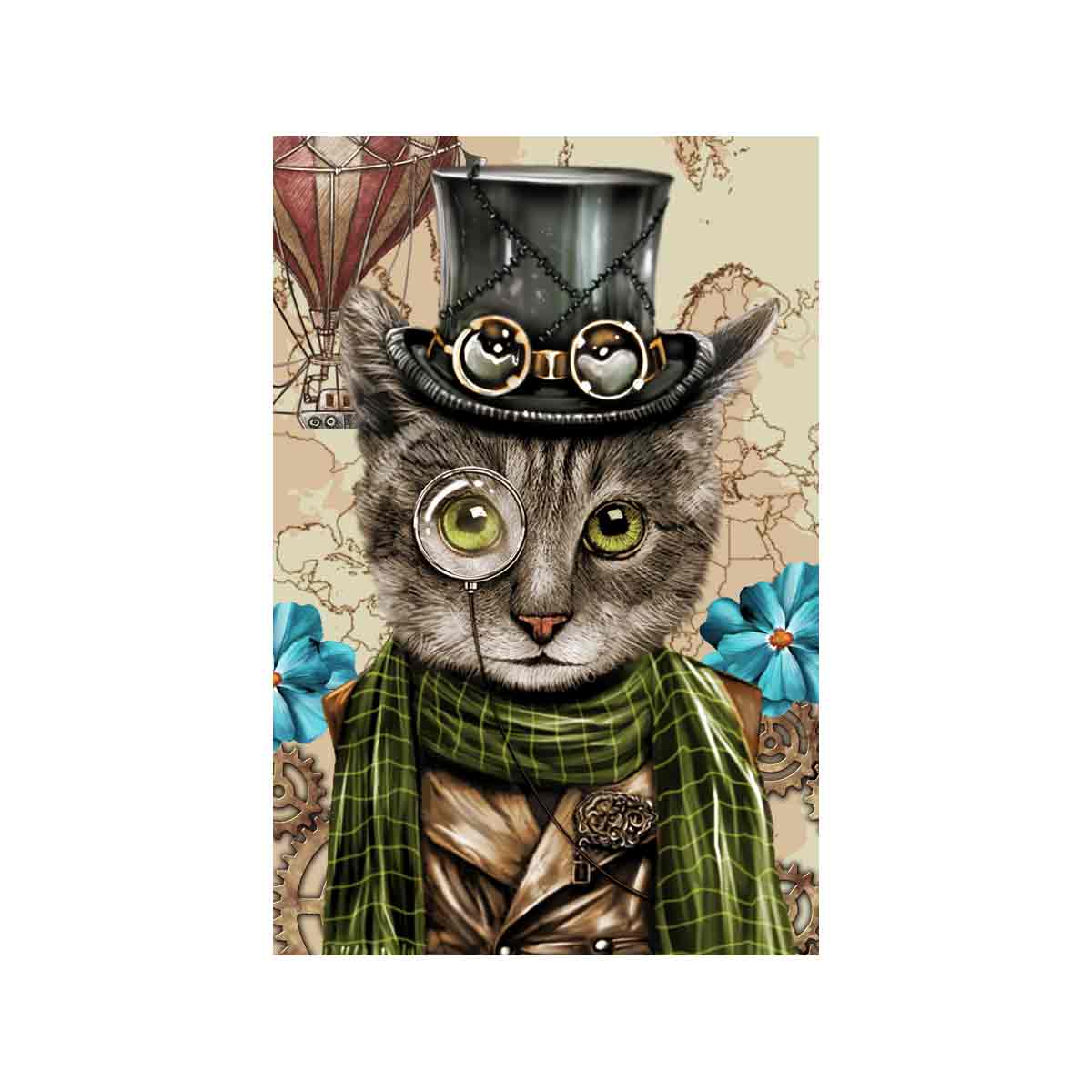 Steampunk Kitten - Cat