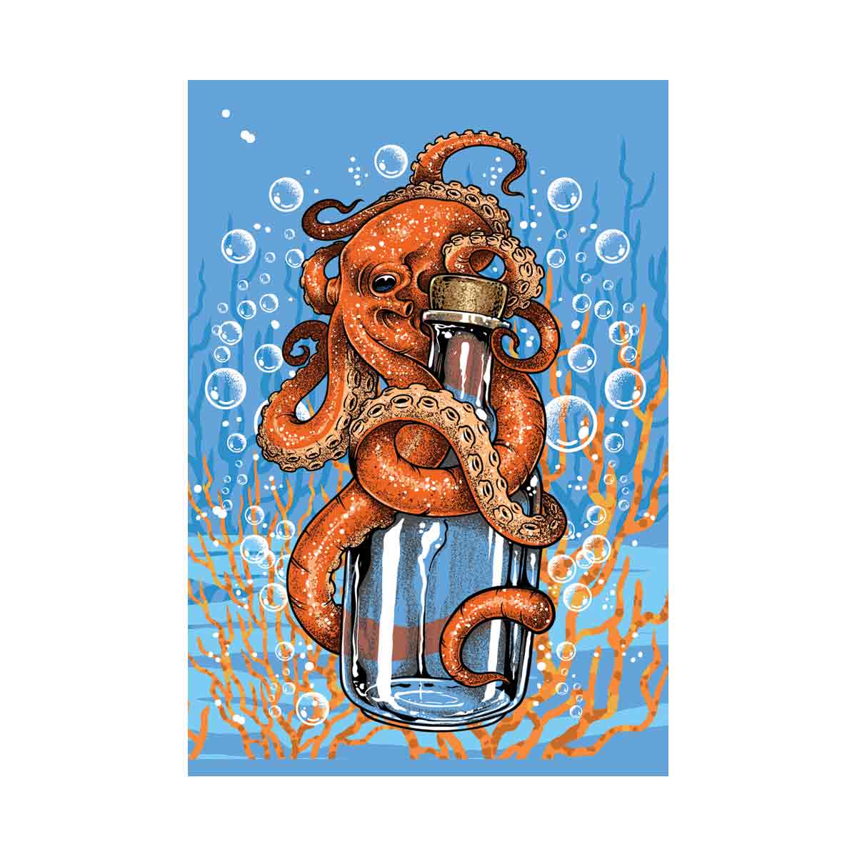Octopus bottle - Rum runner